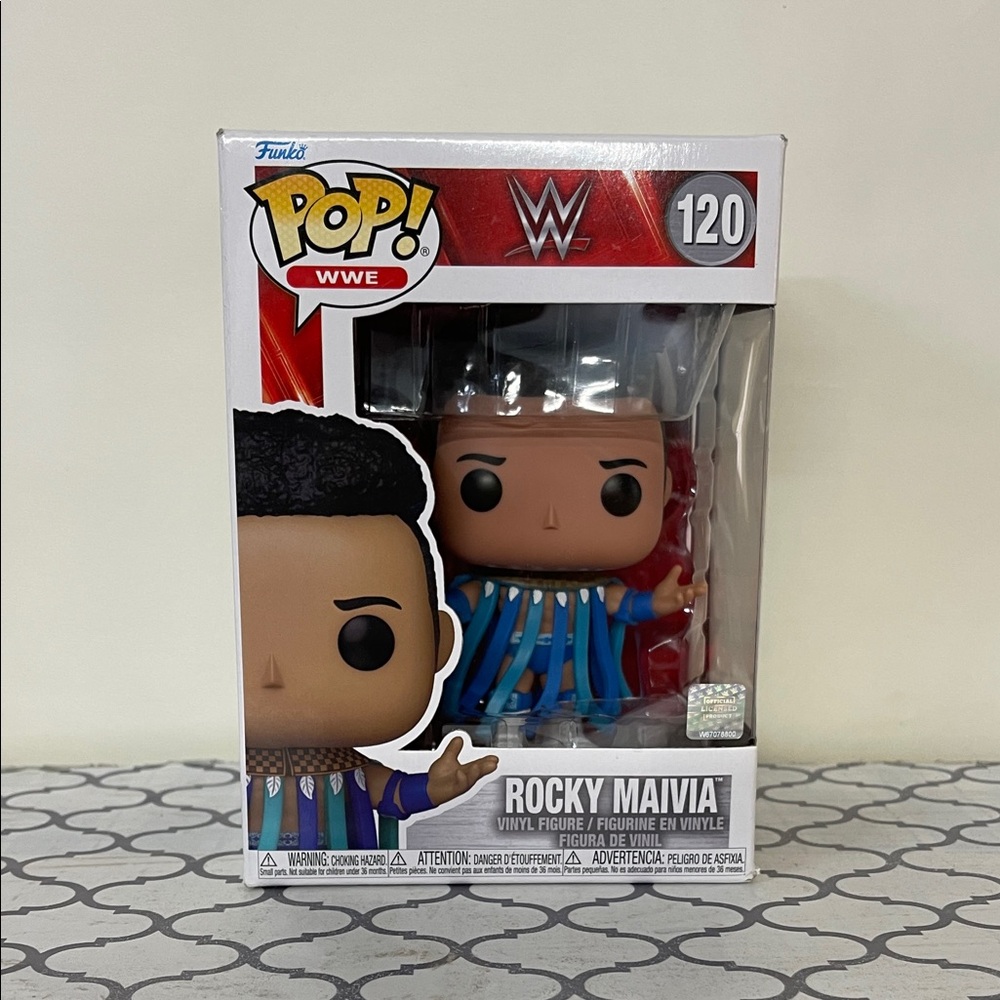 Funko Pop! WWE Rocky Maivia Figure The Rock